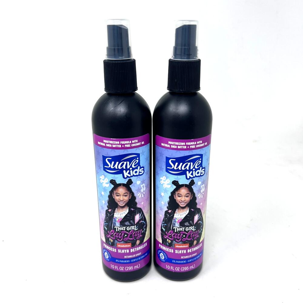 Suave Kids Princess Slaya Detangler‎ Spray NEW - (2) 10 Oz. Bottles